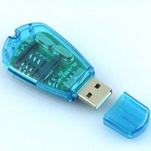 Blue Ocean Cell Phone USB Sim Card Reader, Copy Cloner Writer For Backup SMS /CDMA /WCDMA - Thumbnail 4