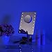Uarter Lighted Makeup Mirrors Touch Screen 16 LEDs Square Desktop Cosmetic Mirror with Removable 10x Magnifying Mirrors (Batteries not Included)