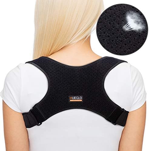 Hueglo 姿勢矯正ベルト 猫背矯正 背筋矯正サポーター 姿勢改善 猫背サポーター ねこ背 肩こり解消 猫背 矯正ベルト サポーター 男女兼用 背筋矯正 猫背 サポーター 腰痛 猫背矯正 姿勢矯正 背筋矯正ベルト 人気 子供 背筋矯正サポーター 装着簡単 メンズ 調節可能 通気性