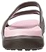 Crocs Women's Meleen Sandal,Espresso/Petal Pink,7 M US