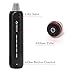 Green Fire Portable Heating Kit Comes with an All-Glass Air Path(Black)