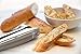 Pro Culinary Garlic Press - Professional Quality Garlic and Ginger Mincer - Dishwasher safe - Silver - Free Recipe Ebook