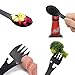 Multi-Function 5 in 1 Tactical Spork Travel Utensil 2PCS Multi Flatware Spork Camping Utensil Knife Spoon Fork Bottle Can Opener Multi Flatware Utensil Multitool for Home Use Travel Camping Outdoorthumb 1