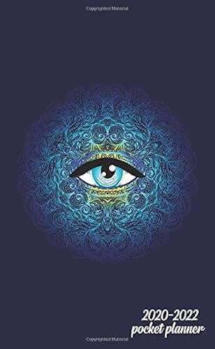 Download 2020-2022 Pocket Planner: Spiritual Third Eye Mandala Three Year (36 Months) Agenda, Diary & Calendar with Inspirational Quotes - 3 Year Monthly Organizer with Phone Book, Password Log & Notebook PDF