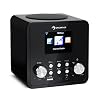 auna IR-120 – internetradio, digitale radio, WLAN-radio, USB- en AUX-aansluiting, wekker, sleeptimer, weerdisplay…
