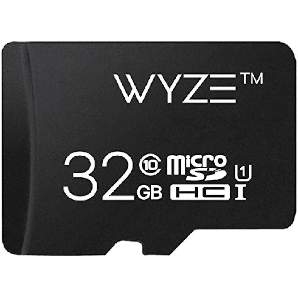 Wyze Micro SD Cards Labs Expandable Storage 32GB MicroSDHC Class 10