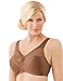 Glamorise Women's MagicLift Full Figure Minimizer Support Bra, Cocoa, 36DD