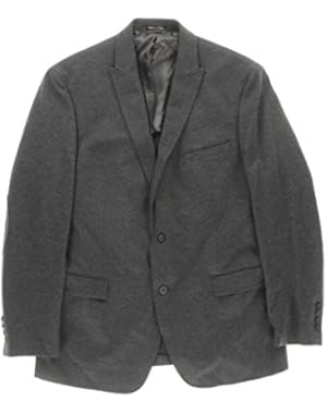 Calvin Klein Mens Slim Fit Long Sleeves Two-Button Suit Jacket