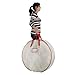Wreath Storage Bag- 30” Round- Protect Holiday, Easter, Fall & Christmas Artificial Wreaths & Garland- Zippered Tote with Handles by Elf Stor (White)