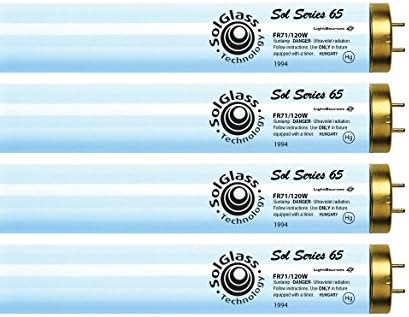 LSI Sol Series 6.5% F71T12 100-120W Bipin Tanning Lamps - Mega Bronzing Bulbs! (16)