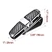 Petutu Double Sunglass Visor Clip Holder for Cars 3 Pack (Black)
