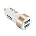 epxid JoltDrive 2 4.8V / 24 W Dual USB Car Charger Adapter for iPhone 6S/6S Plus/6 Plus /6, Samsung Galaxy, Google Nexus, LG, HTC, Motorola and more (Gold)