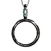 Raonhazae Antique Patina 5X Magnifying Glass Pendant Necklace Long Chain