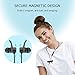Bluetooth Headphones, Letsfit Lightweight in-Ear Headphones with Magnetic Connection, Bluetooth 5.0 Wireless Earbuds, IPX5 Water Resistant Sports Headphones w/Mic, Noise Cancelling 12 Hours Playtimethumb 2