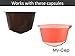 My-Cap's 400 Filters and 3 Crema Discs for use with Reusable Capsules for use with Nescafé Dolce Gusto Brewers | Compatible with Mini Me, Genio, Piccolo, Esperta and Circolo