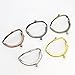 5pcs Dia.8.5cm 3.3 Inch Retro Half Round Bead Embossed Metal Purse Frame Coin Bag Kiss Clasp Lock DIY Craft Assorted 5 Color/Set