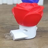Pack of 2 Artchros night lights for kids,LED Small Night Light with Plug,Red Rose