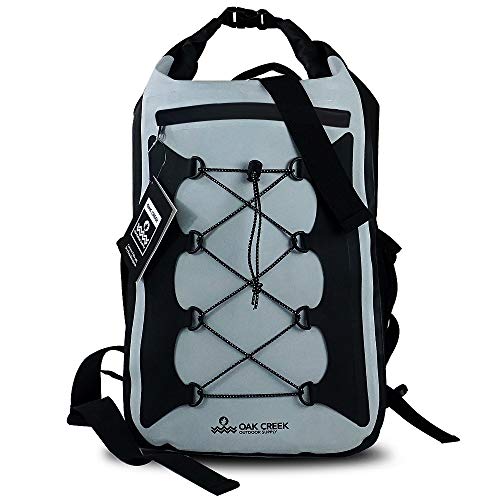 Oak Creek Canyon Falls 30L Dry Bag Backpack. Premium Waterproof