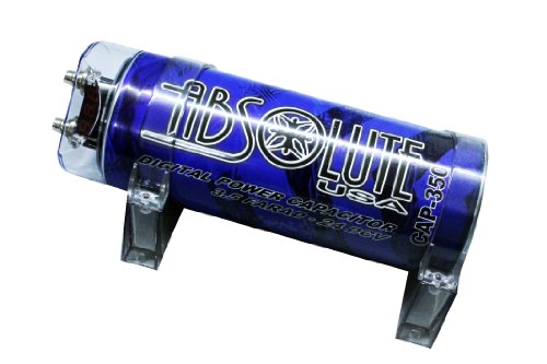 Absolute USA CAP350B 3.5-Farad Digital Capacitor Blue