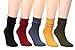TINTAO 3 Pairs Women Winter Wool Cable Knit Crew Knee High Boot Socks,Size 5-11#W919 (Polyester Blend, Color D22)