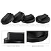 Easycosy Universal Jack Pad Adapter for BMW and Mini Rubber Frame Rail Pinch Weld Protector for Jack Stand Jack Block (Black-4PCS)