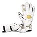 FitsT4 Goalie Goalkeeper Gloves with Fingersaves & Super Grip Palms Soccer Goalkeeper Gloves for Youth, Adult