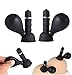 Electric Vibrating Nipple Sucker Silicone Vacuum Stimulating Breasts Enhancement Massager