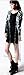 USonline911 City Block Bearcat Transparent with Colorful Edge Fashion Raincoat