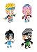 Naruto Nanoblock Style Micro Building Blocks. Naruto, Kakashi, Sakura and Sasuke. Set of Four