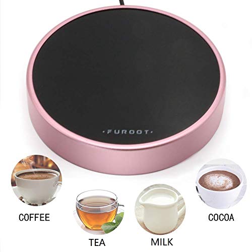 Asmwo 4.5inch coffee tea mug warmer for Milk Tea Coffee Cocoa Beverage two Adjustable Temperature Teapot Warmer Best Gift mugs warmer for women men grandma - Thumbnail 4