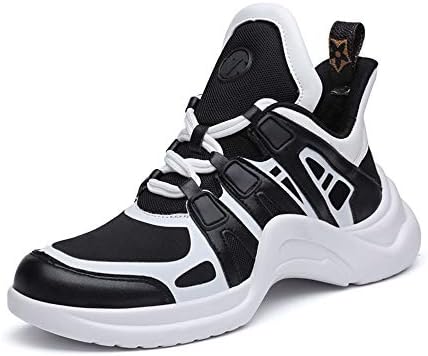 black walking trainers
