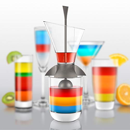 Final Touch Regenbogen-Cocktail-Schicht-Set, mehrlagiges Cocktail-Werkzeug (Standard) – Bild 4