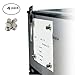 Super Strong Magnetic Pen Holders, Stainless Steel Magnet Push Pins with Spring Loop Hooks for Refrigerator, Whiteboard, Erase Board and Bulletion Board, 4 Pack