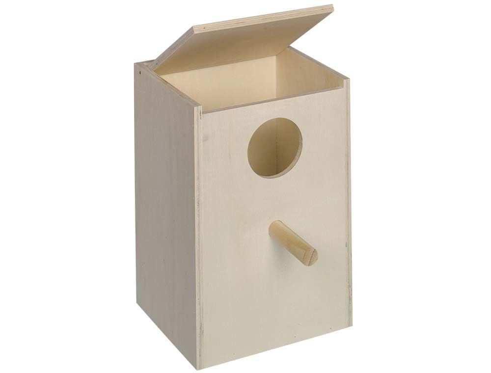 Nobby Parakeet Nesting Box Vertical, Large, 25 x 25 x 36 cm