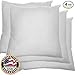 4 Pack - 24 x 24 Premium Hypoallergenic Stuffer Pillow Insert Sham Square Form Polyester, Standard / White (24 x 24)