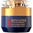 Qingling Face Cream, Quinglin Crema Para Arrugas, Qingling Wrinkle Removal Cream, Polypeptide Tightening and Anti-Wrinkle Cream, Facial Neck Eye Cream Anti-Aging for Men & Women