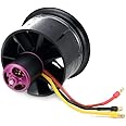 Powerfun EDF 64mm 11 Blades Ducted Fan with RC Brushless Motor 3500KV with ESC 50A(2~4S) Balance Tested for EDF 3S/4S RC Jet Airplane