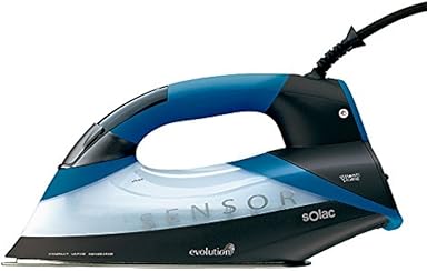 Solac Sensor Evolution Tactile - Centro de planchado, color negro y azul