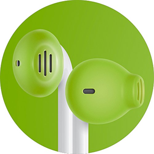 EarSkinz EarPod Covers (ES2) Lime for Apple iPhone 7 / 6S / 6 / 5S