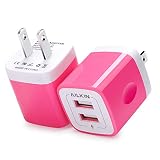 Charger Plug, USB Wall Charger, Ailkin USB Charging Block Base Box Cube Outlet Adapter Replacement for LG, Samsung Galaxy, Kindle, Moto, Huawei, HTC, ZTE, XiaoMi, iPhone and More USB Charger Brick