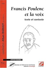 Francis Poulenc et la voix