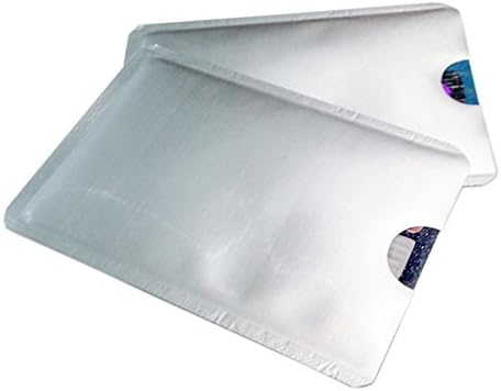 10x Rfid Credit Debit Id Card Sleeve Protector Blocking Safety Shield Anti Theft