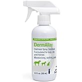 Dechra DermAllay Oatmeal Conditioner for Pets, 12-Ounce | Moisturizing, Soothing, Gentle; Packaging May Vary