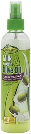 Milk Protein & Olive Oil Leave-in Treatment, 8 Ounce