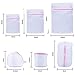 JClover Delicates Mesh Laundry Wash Bag with Premium Zipper for Blouse, Hosiery, Stocking, Underwear, Bra and Lingerie (Set of 6)