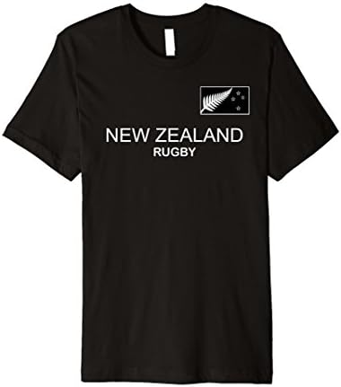 Mens New Nueva Zealand Rugby Jersey T-Shirt Tees XL Black