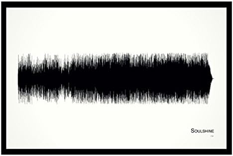 Soulshine - 11x17 Framed Soundwave print