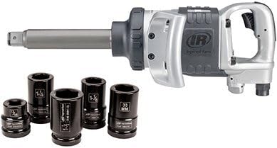 IR 285B-6FS 1" Extended Anvil Impact W/FREE IR SK8C5T 1" DR. DEEP SOCKET SET