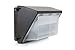 HyperSelect 80W LED Wallpack Light, Hyperikon, HPS/HID Replacement, 5000K (Crystal White Glow), 6500 lumen, UL Listed
