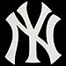Rico MLB Yankees New York Window Graphic Sticker, 9